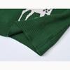 Fall and Winter Boys and Girls In Small Children's Children's Clothing Christmas Elk England Fashion Loose Pullover Sweater