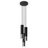 Loopez 3P Pendant Lamp Black/chrome