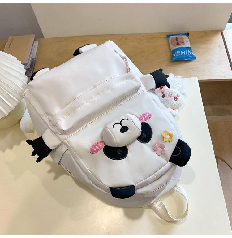 Рюкзак Panda, студенческий школьный женский студенческий стиль, легкий рюкзак большой емкости