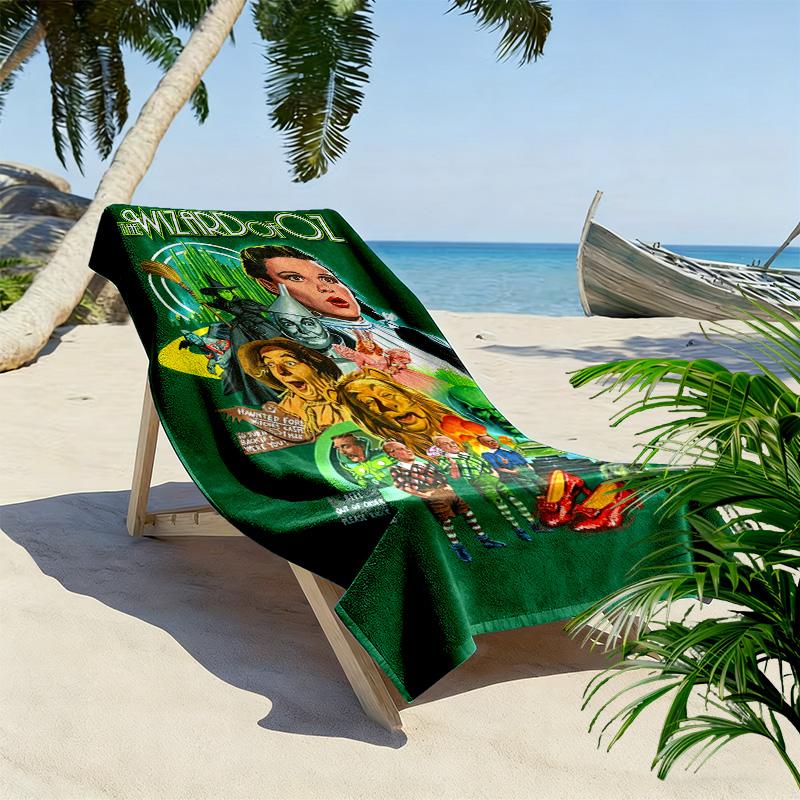 Fantasy Adventure Oz beach towel beach Portable for travel swim quick-drying swim towel Outdoor pool towel Fashion beach towel