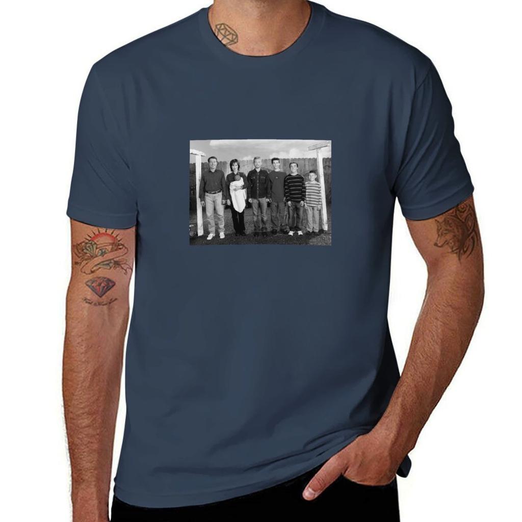 Malcolm In The Middle Tshirt Active Sports Short Sleeve Cotton Shirt