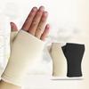 Supports Arthritis Brace Support Latex Fingerless Gloves Wrist Guard Gloves Writting Mitten Elastic