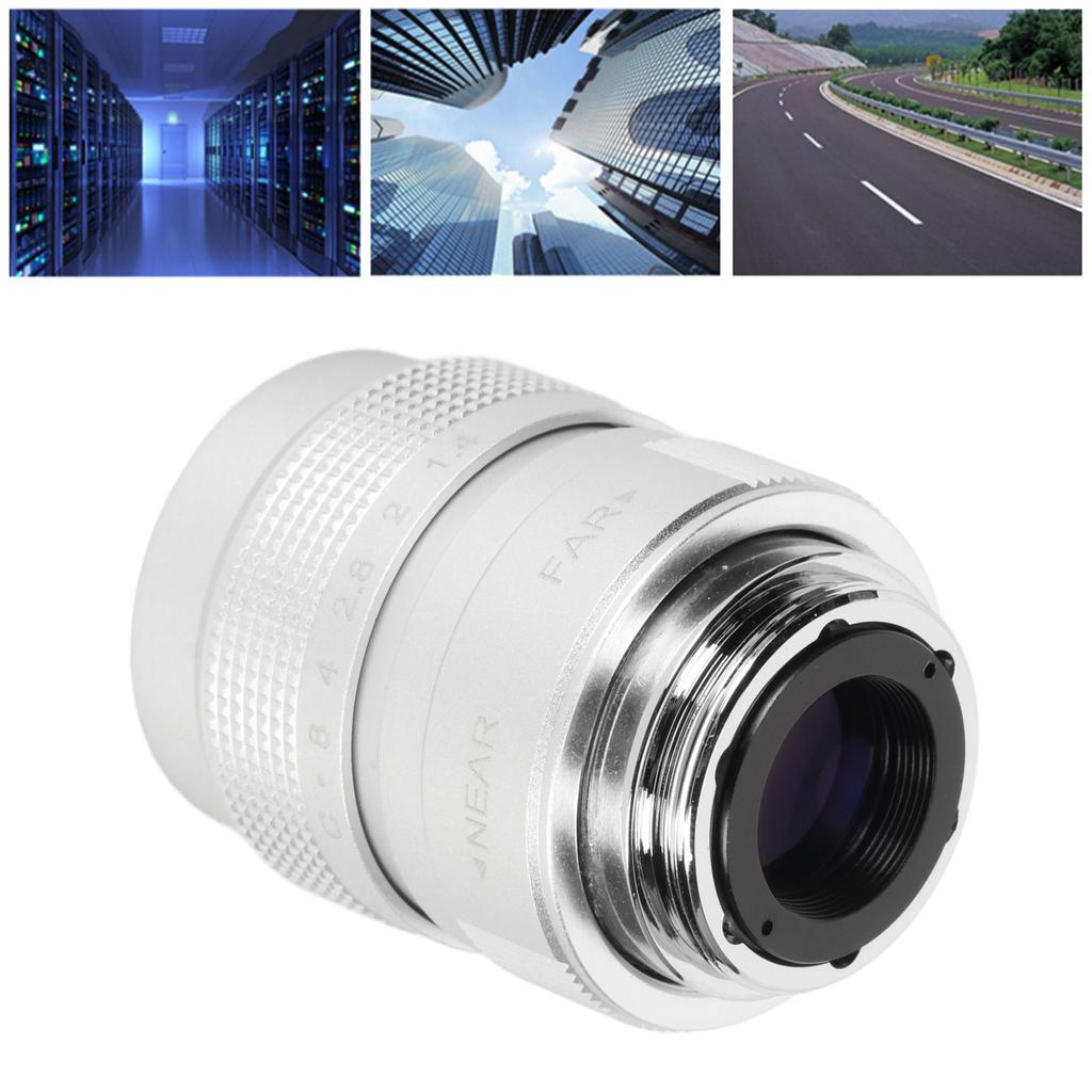 25 мм F1.4 Объектив CCTV Четкий Эффективная Светопропускаемость C-крепление Объектив для Камеры Бар Магазин Парковка Дом Склад