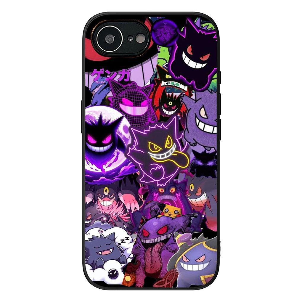 Soft Phone Cover for Xiaomi Poco C75 C65 C71 C85 X7 X6 X5 M6 M7 F7 F8 Ultra F6 Pro Case P-Pikachus P-Pokemons GO Gengar Casing