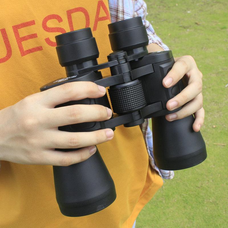 Бинокль Профессиональный HD телескоп Мощный широкоугольный бинокулярный телескоп дальнего действия для кемпинга, охоты, концерта