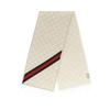 Gucci Шарф с панелями из шерсти и логотипом GG (унисекс) Вязаные шарфы 570603 3G200 9568