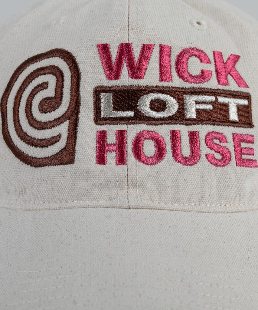 Кепка-бейсболка Wig E Loft House из холста - Овсяный