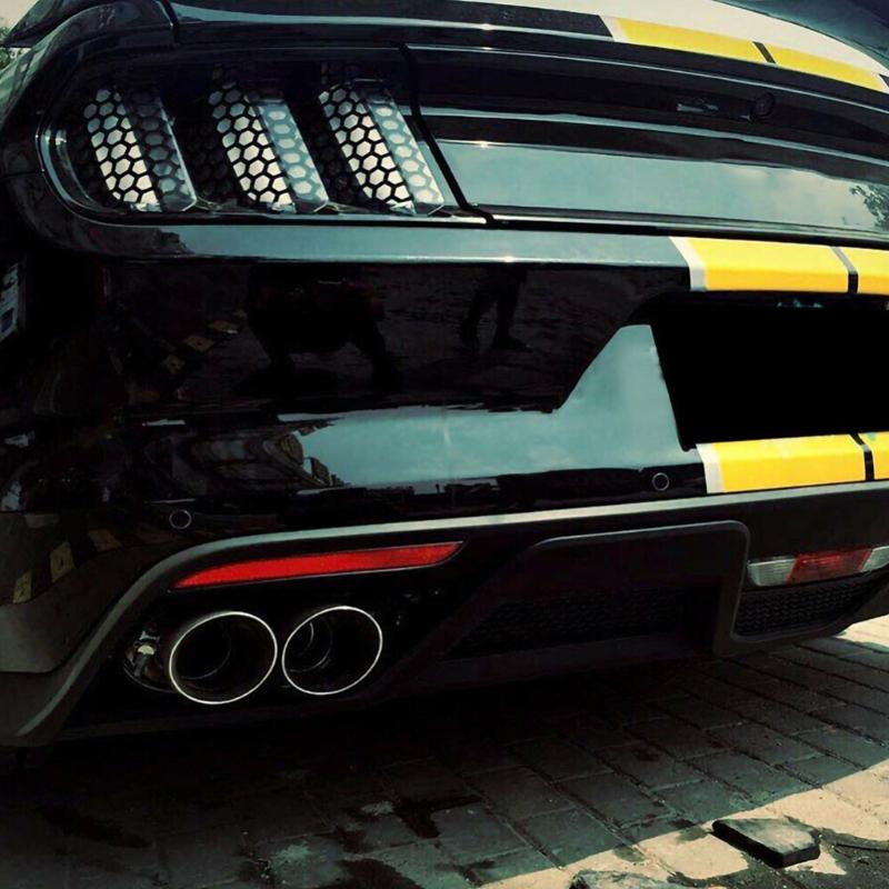 Декоративные практичные наклейки на задние фонари автомобиля, сотовые наклейки из углеродного волокна черного цвета 48 30 см