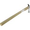 KONYO Fujimoto Temporary Frame Hammer, Stainless Steel, Small, with Stopper, Oak, 2-Shaku Handle