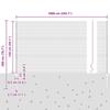 Welded Wire Fence 10 x 1.5 m (W x H)