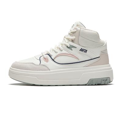 Muffin Универсальные модные повседневные нескользящие прочные кроссовки для скейтбординга средней высоты женские кроссовки белые серые розовые 922448082-3