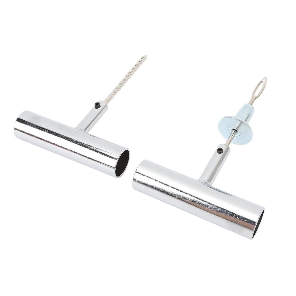 Комплект для ремонта шин, профессиональный набор для ремонта шин, металлический инструмент для замены проколов шин для автомобилей, мотоциклов, грузовиков 