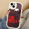 Band T-Tame Impala Phone Case For IPhone 16 15 14 11 12 13 Pro Max Plus Back Leather Shell