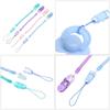 1PC DIY Infant Soother Baby Teething Nipple Strap Pacifier Chain Dummy Clips