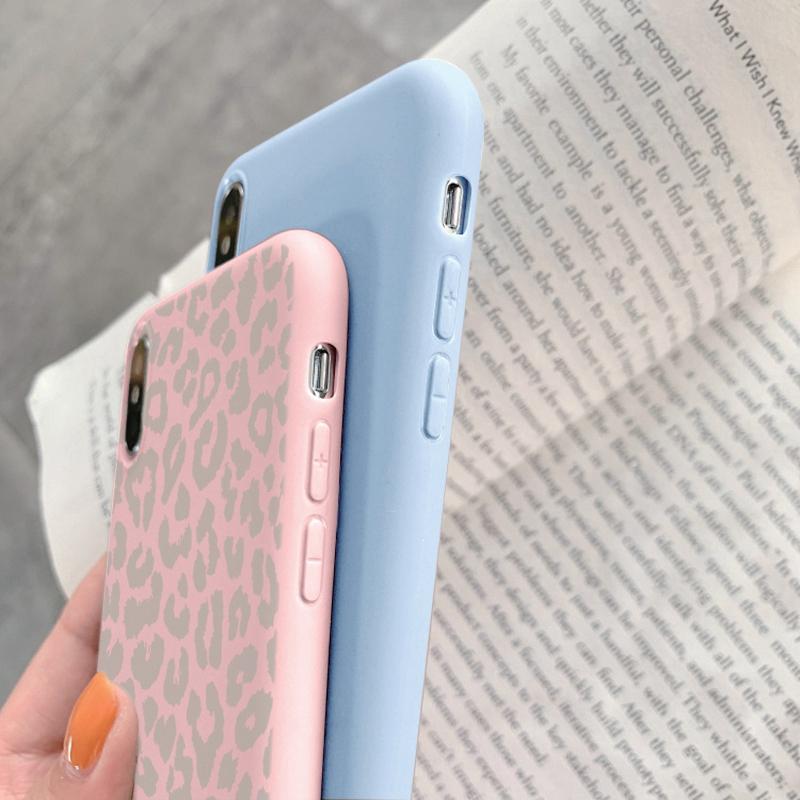 Мягкий силиконовый чехол с леопардовым узором для Samsung A55 M35 S24 Xiaomi Redmi Note 13 Pro 13C iPhone Huawei Honor Realme Camera Защитный противоударный чехол