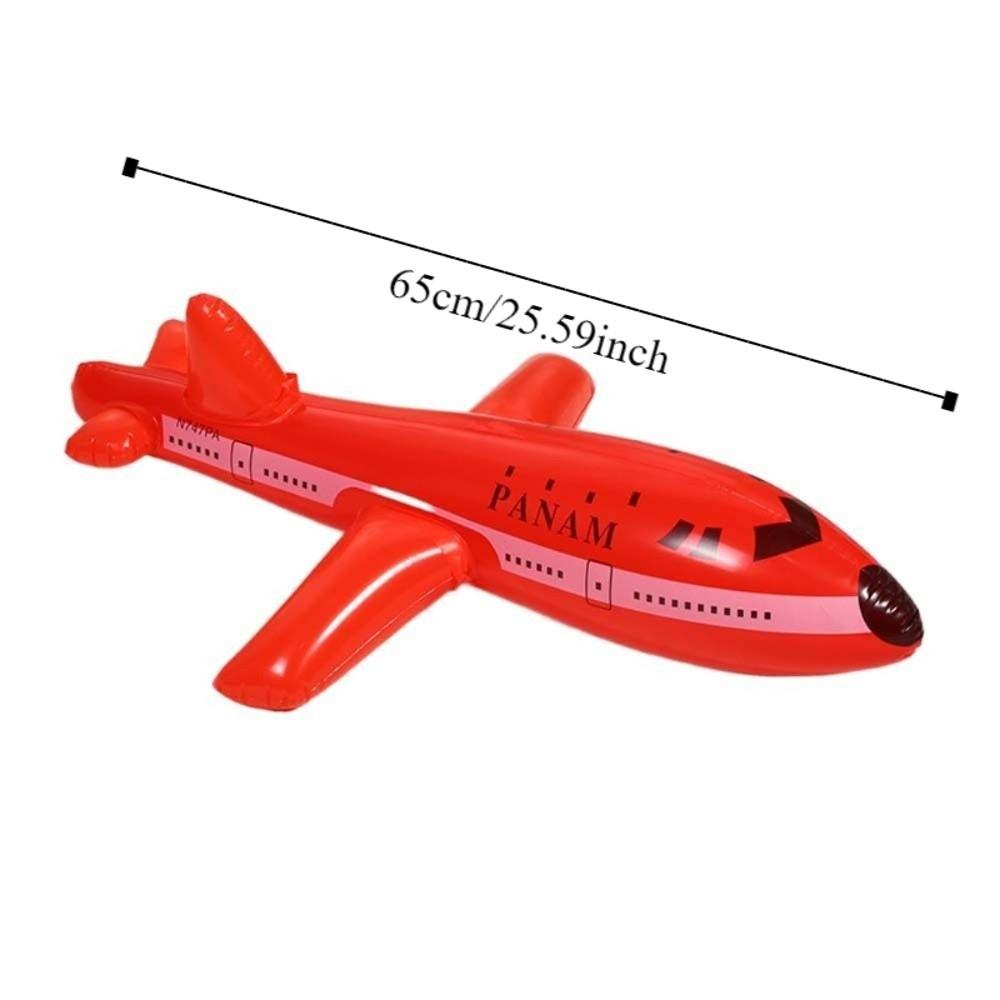 Kids Toys Inflatable Aircraft Toys PVC Balloon Inflatable Balloon Outdoor Fun Toy  Parent-child Toy