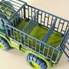 Youngsters's Large Dinosaur Transporter Toy T Rex Car, Unbreakable Youngsters's Toy Inertia Car, Car 1+3 Small Dinosaurs+1 Egg+1 Tree,Style Random