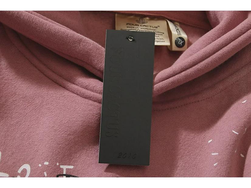 Толстовка с капюшоном из бархата с рисунком ржавчины и граффити от Ouyang Nana (унисекс)