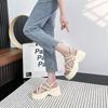 French Fairy Style Platform Sandals Women's Summer Wear with Skirt 2025 New White Versatile Wedge Heel Roman Shoes
