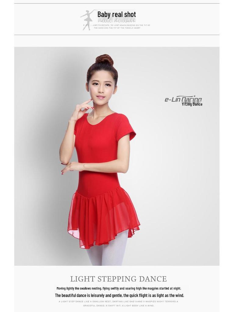 Женское танцевальное платье большого размера: Балетная юбка-пачка из тюля и купальник для взрослых, для практики, экзаменов по искусству, обучения учителей, костюм для китайского танца