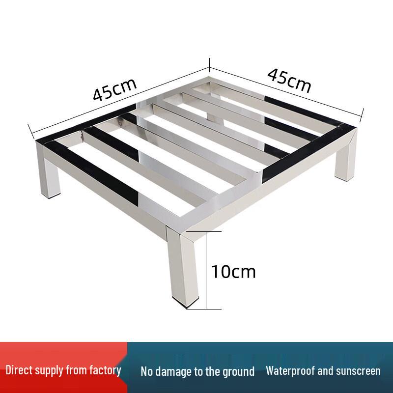 Jundingying Thickened Perforated Stainless Steel Storage Shelf