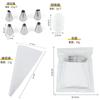 Piping Bags and Tips Set for and Frosting