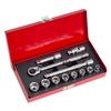 SK11 Socket Wrench Set 12PCS Drive 12 Points 1 Set (SK11) TS-312M Angle 9.5mm