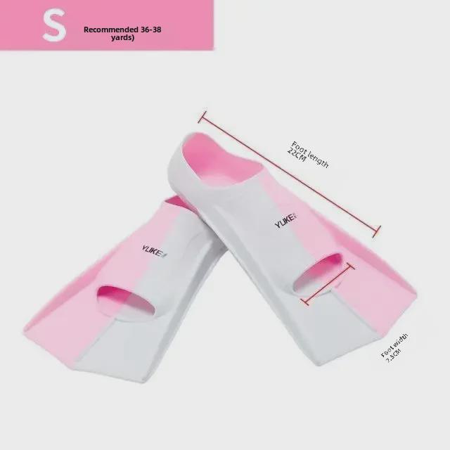 Унисекс Силиконовые Тренировочные Ласты для Плавания для Детей и Взрослых