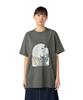 Camping Graphic Short and XXL T-Shirt TS-25AU008, Sleeve, Men's Women's, Gray,