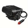 12V Car Heater 2 In 1 Air Cooler Fan Portable Defogger Defroster Heating Fan Windshield Dryer Demister Defroster Car Accessories