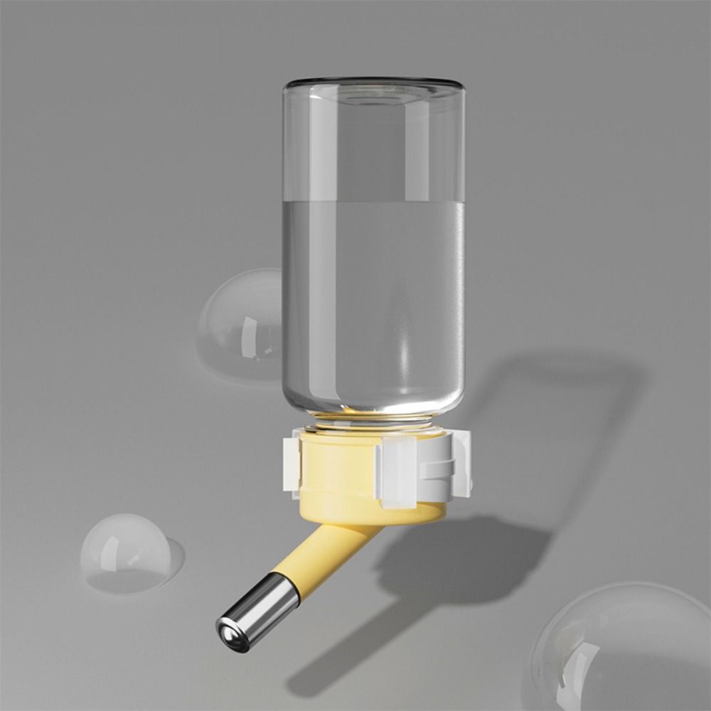 Подвесной диспенсер для воды для хомяков с шариковой головкой, герметичная бутылка для воды для хомяков, автоматическая бутылка для питья для кроликов объемом 80/120 мл