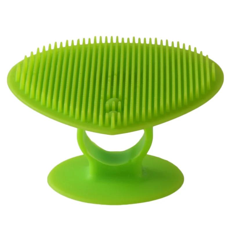 1PC Silicone Facial Cleaning Pad Face Pore Blackhead Exfoliating Cleanser Face SPA Massager Brush Skin Cleansing Scrubber Tools
