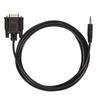 Кабель DB9 Male to DC3.5mm Male Plug and Play, износостойкий, ПВХ, портативный, последовательный кабель RS232