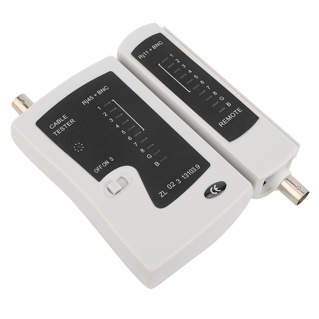 YG468B Professional RJ45+BNC Cable Tester Fast Accurate Testing Network Phone Wire Test Tool