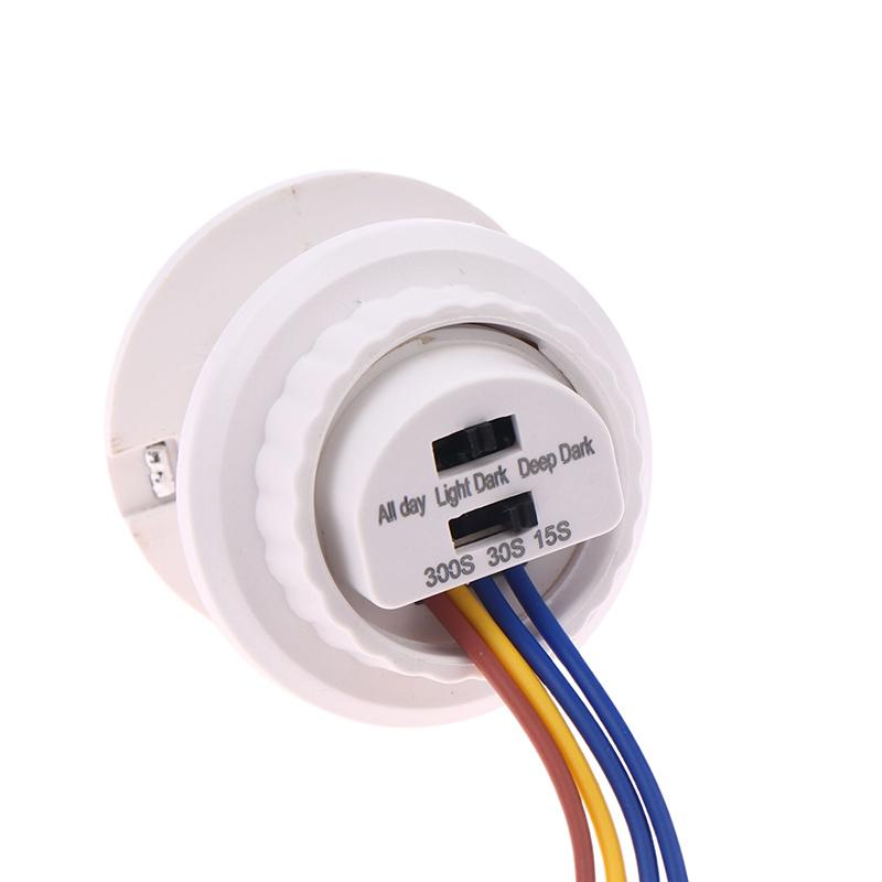 DC5V 12V 24V Rir Датчик движения Переключатель Регулируемый Инфракрасный Переключатель Детектор Активируемый Движениями Тела Задержка Времени Освещение Для Дома