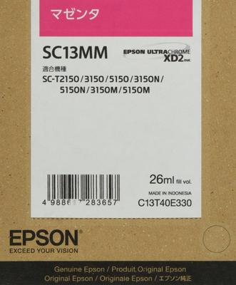 Epson Оригинальный картридж SC13MM Малиновый Средний