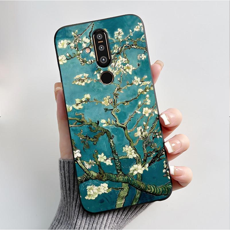 Пеналы с принтом для Nokia 8.1 plus/NOKIA X71/Nokia 8 Мягкий силиконовый чехол для Nokia 8 Sirocco Чехол Милый Цветочный Мультяшный Корпус