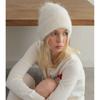 Winter Warm Alpaca Wool Beanies Cold-proof Plush Bonnet Fashion Keep Warm Caps  Women Accessories