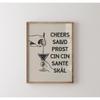 Stylish Minimalist Kitchen Wall Decor Chinese Gourmet Drinking Breakfast Coffee Print Modern Home Aesthetic Decor Perfect Gift