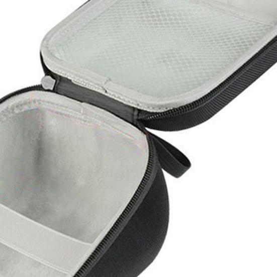 Hard Carrying Case Large Capacity Zipper Closure Shock-Proof Blood Pressure Monitor Portable Storage Organizer Bag with Handle