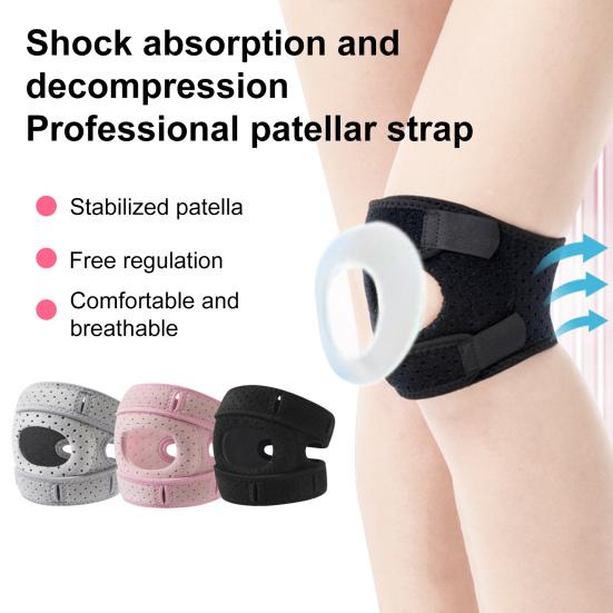 Adjustable Knee Pad Elastic Moisture-Absorbing Breathable with Fastener Tape High Design Knee Support Brace