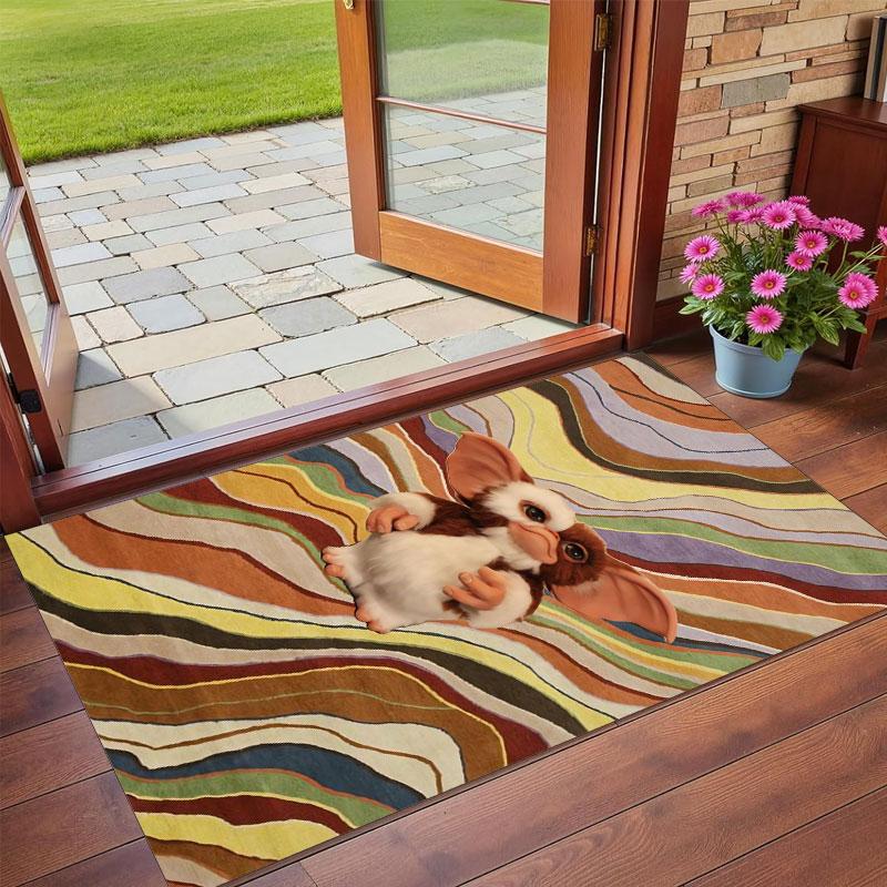 Crystal Velvet Rug Soft Non Slip Indoor Floor Mat Home DecorGremlins Gizmo