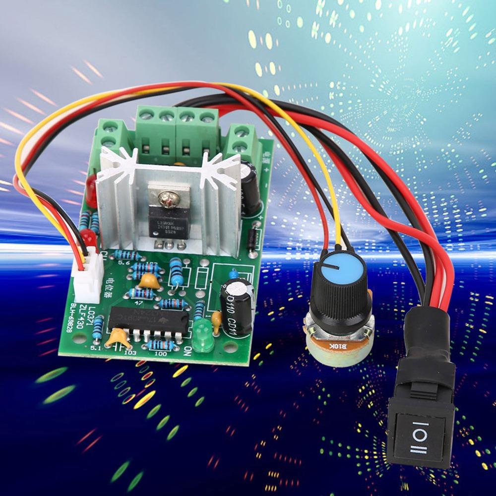 5V-30V DC Input PWM Motor Controller Reversing Switch Variable Speed Controller  For RV