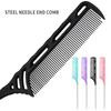 Hair Cutting Hairdressing Rat Tail Combs Hair Edge Trimmer Sharp Tail Styling Comb Hair Tail Comb