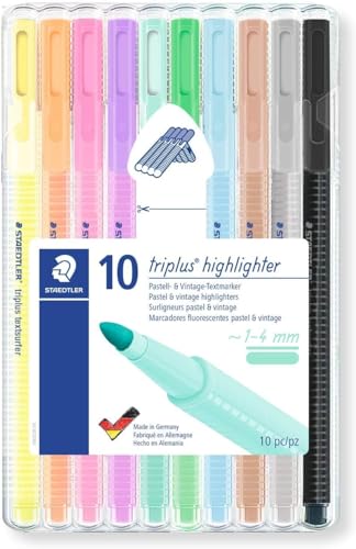 Staedtler Маркер-хайлайтер Triplus, 10 цветов, 362 CSB10