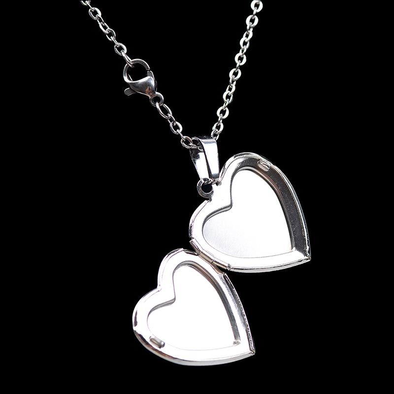 Mood Heart Pendant Necklace Temperature Control Color Change