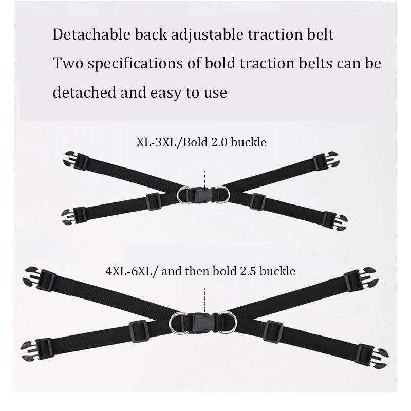 New Winter Dog Warm  Waterproof Clothes Reflective Font Clothes Waterproof Vest Pet Cat Jacket Pet Cotton Clothing For Small Medium Big Dogs XL-6XL