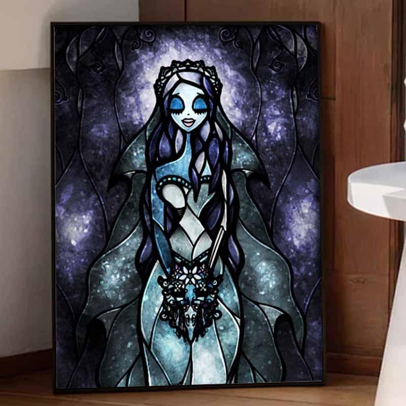 Disney Diamond Painting Kit Classic Gothic Bride Home Decor Craft Perfect Gift Idea Diamond Art