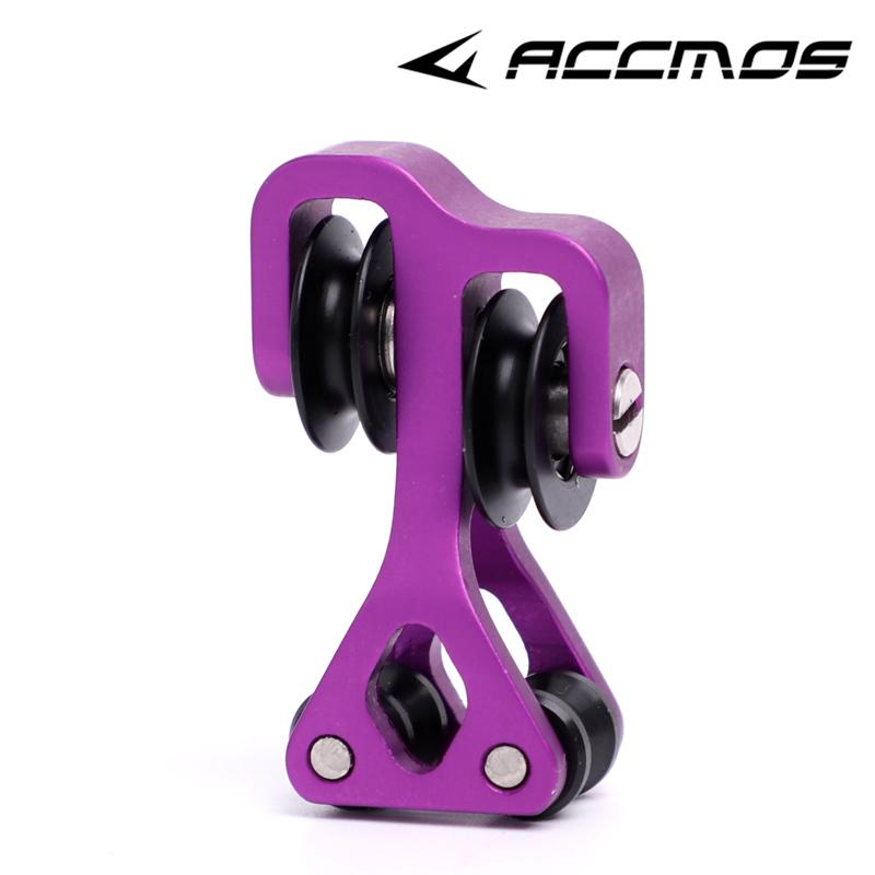 Ролик из алюминиевого сплава, направляющая для кабеля, 10 мм, 3/8 дюйма, разделитель тетивы, сменный ролик, разделитель тетивы, шкив для стрел