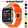Спортивный браслет для Huawei Watch D2 Band Дышащий силиконовый браслет для Huawei Watch D2 Ремешок с выемкой Аксессуары для часов
